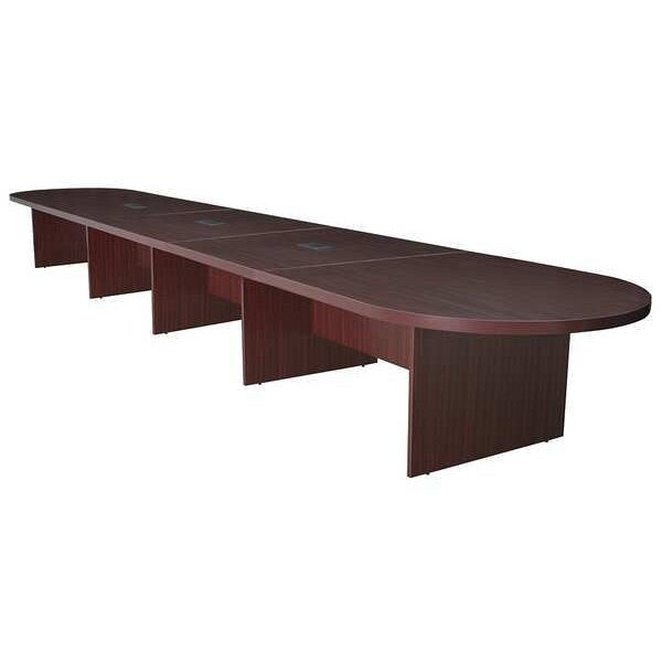 Race TrackLegacy Modular Conference Tables, 264X52X29, WoodTop
