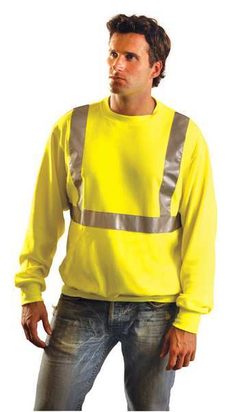 3XL Men's Sweatshirt, Yellow