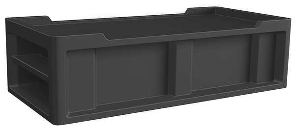 Endurance Bed, 85inLx41inWx24inH, PE, Black