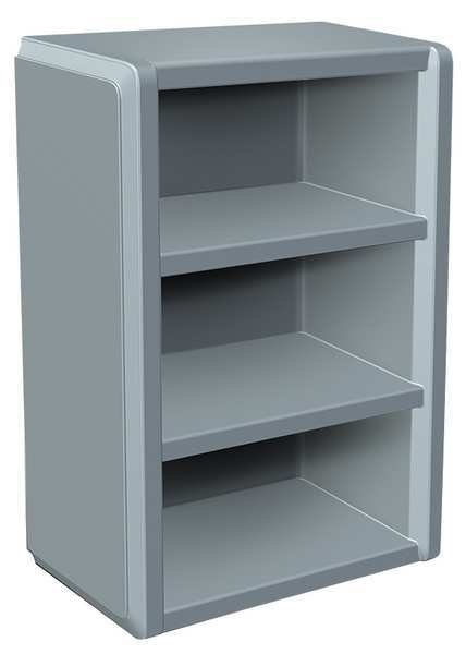 Shelving Unit, Series Endurance Polyethylene Blue and Gray