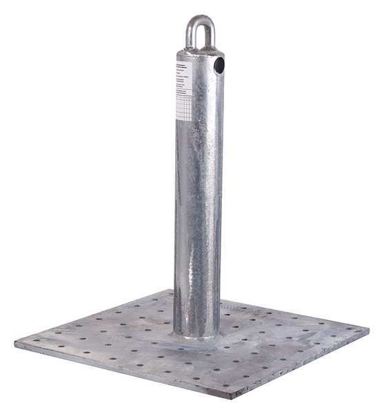 Concrete Roof Anchor, 12inLx12inWx18inD