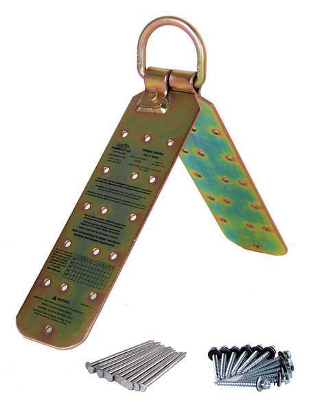 Wood/Metal Roof Anchor, 10-3/4inLx3inW