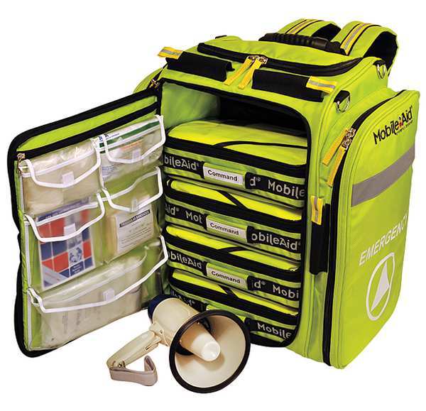 First Aid Kit, Nylon Case, 103 Components