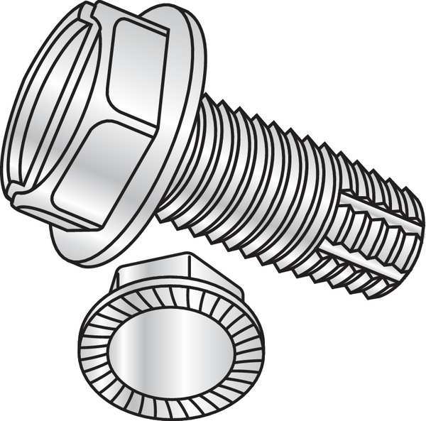 Thread Cutting Screw, 5/16