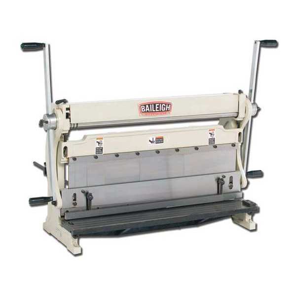 Shear/Brake/Roll, 52 in Bending Length, 52 in Cutting Width, 3 Rolls
