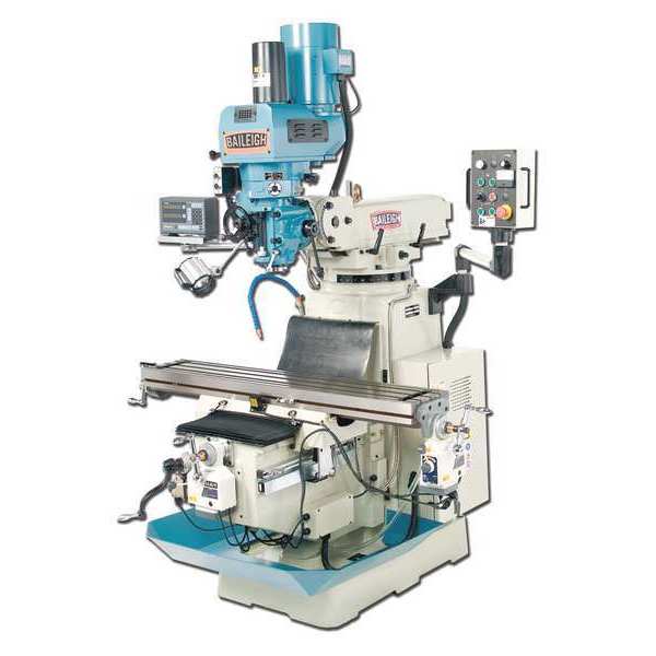 Vertical Mill, 3Phase, 220V, 10 x 54In