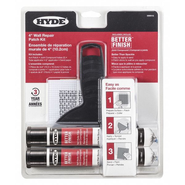 Wall Repair Patch Kit, (4
