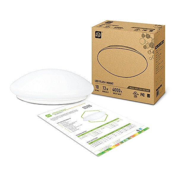 Light, LED, Flushmount, 10