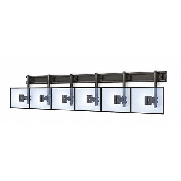 Horizontal Monitor Display Track Mount