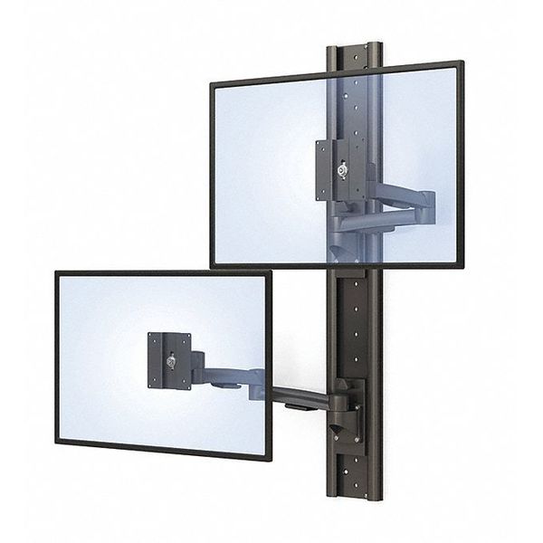 Mounted Dual Monitor Articulating Arm
