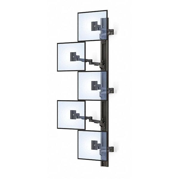Mounted Multiple Arm Monitor Holder