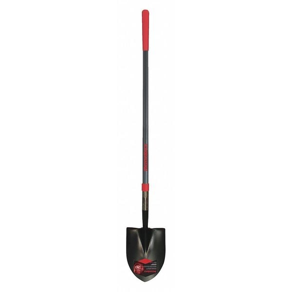 Shovel, Round Point, Fiberglass Handle