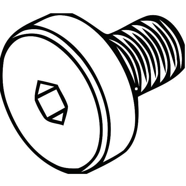 Adapter, ShellMill KLS-7 LOCK Screw