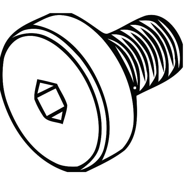 Adapter, ShellMill KLS-10 LOCK Screw