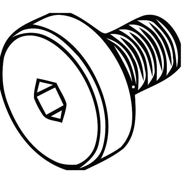 Adapter, ShellMill KLS-5 LOCK Screw