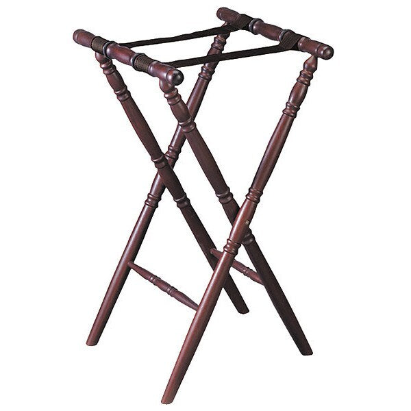 Tray Stand, Mahogany, 17-7/8