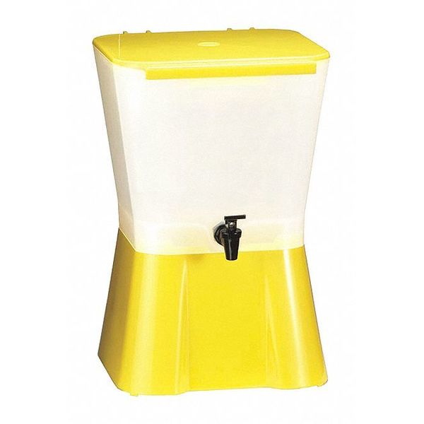 Beverage Dispenser, Plastic, 3 gal..