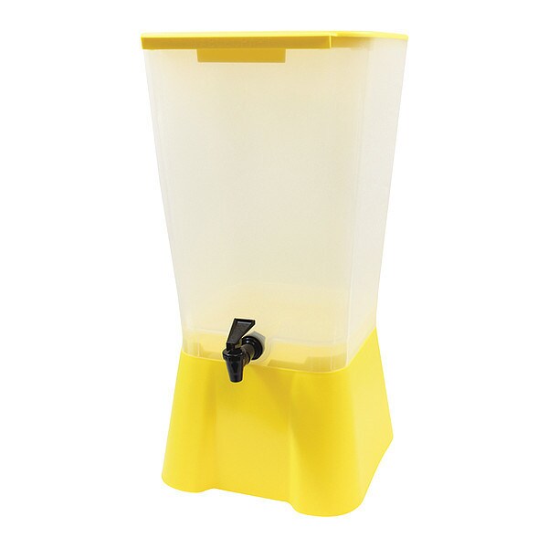 Beverage Dispenser, Plastic, 5 gal..