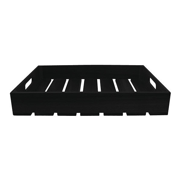 Gastro Serving/Display Crate, Black, 1:1