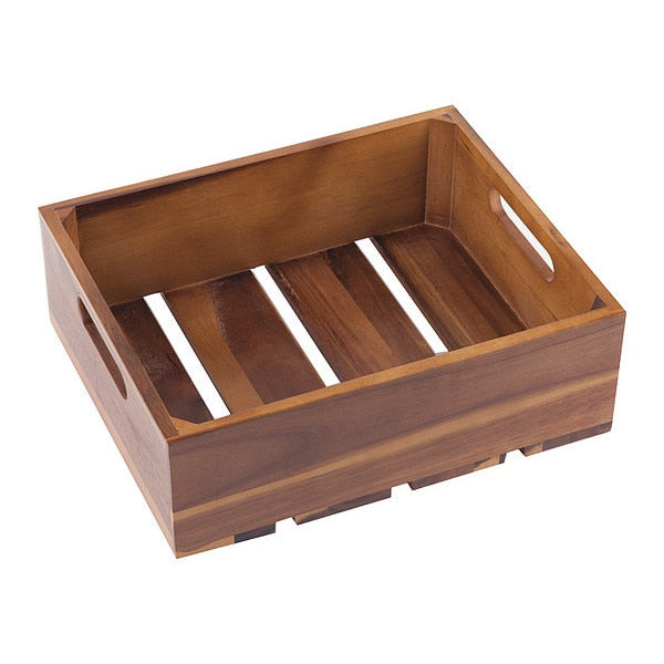 Gastronorm Crate, Acacia Wood, 1:2
