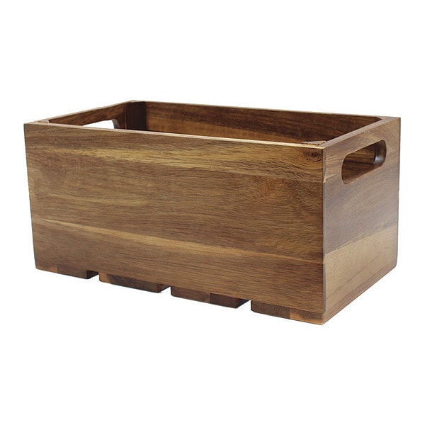 Gastro Serving/Display Crate, Wood, 1:3