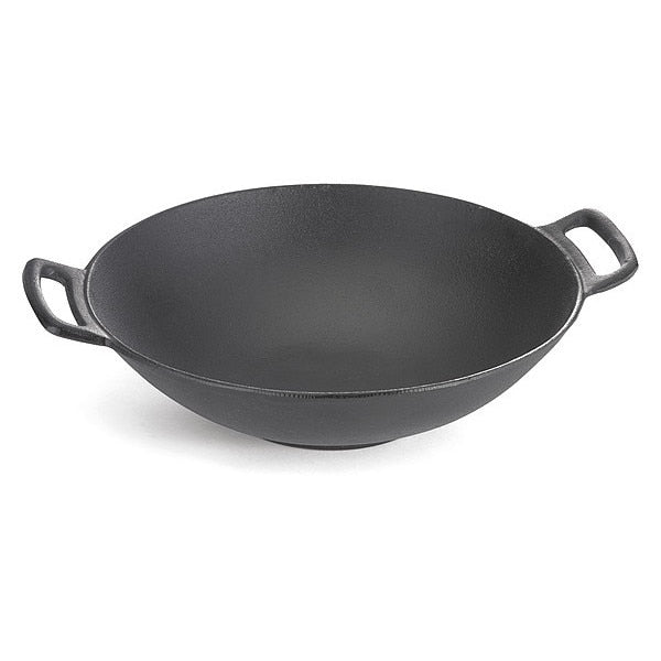 Cookware Wok, Cast Iron, 14