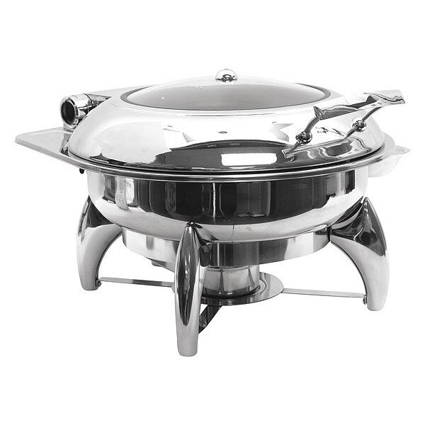 Fuel Server, Round, w/Window-Stand, 4 qt.