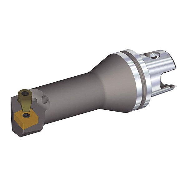 Indexable Cutting Head Unit, KM32TSS25EMCLNR12, 89.95mm L, 80 Degrees  Diamond Insert Shape