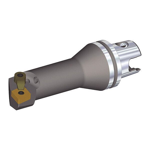 Indexable Cutting Head Unit, KM32TSS25EMCLNL12, 89.95mm L, 80 Degrees  Diamond Insert Shape