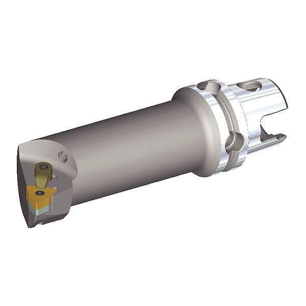 Indexable Cutting Head Unit, KM50TSS25JMWLNR08, 141.95mm L, Trigon Insert Shape