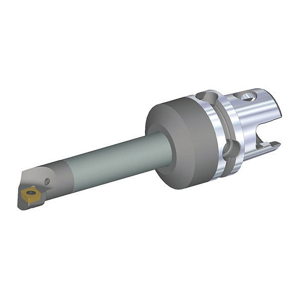 Indexable Cutting Head Unit, KM40TSE10FSCLPR06, 104.95mm L, 80 Degrees  Diamond Insert Shape