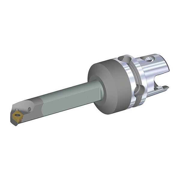 Indexable Cutting Head Unit, KM40TSE16JSDUPR07, 134.95mm L, 55 Degrees  Diamond Insert Shape