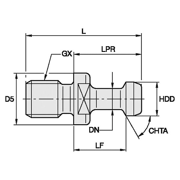 Retention Knob, 14.94mm, 5/8