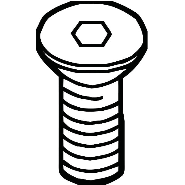 Spare Part, SCR S111 4-40 X 3/8 FHCS