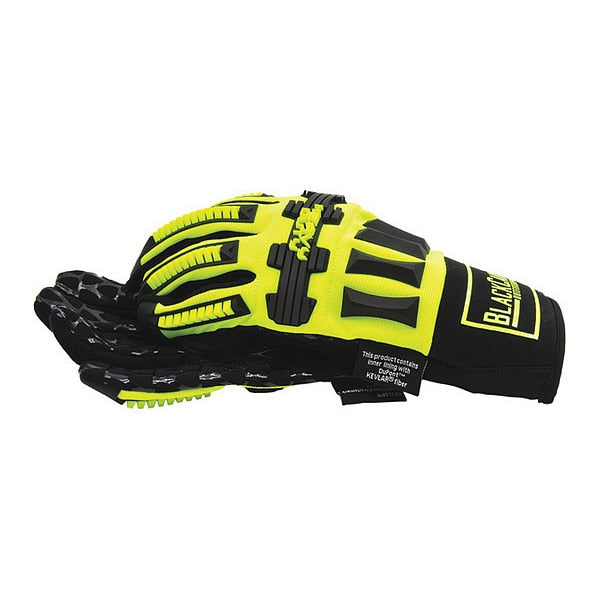 Gloves, Hi Impact, Hi Visibility, Large