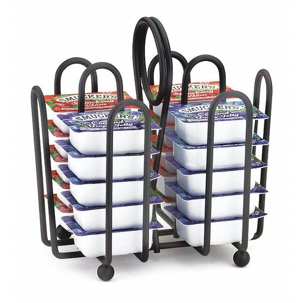 Jelly Packet Holder, Metal, Black, PK12