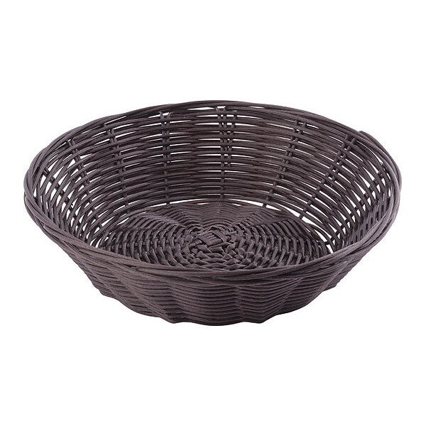 Handwoven, Round Basket, Brwn, PK12