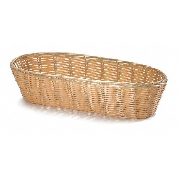 Handwoven, Oblong Basket, Natural, PK12