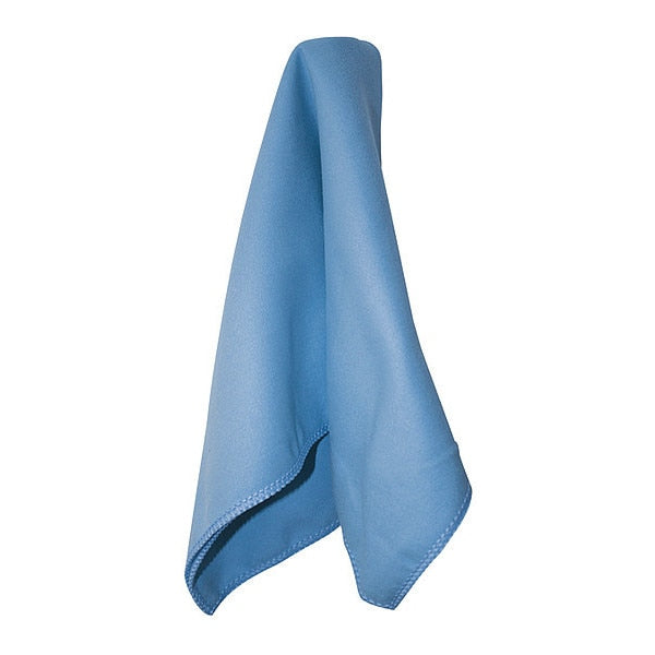 Microfiber Suede Cloth Cleaning Cloth 18.4 lb., Blue, 12PK