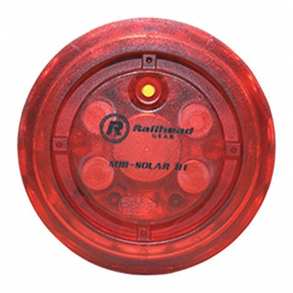 Solar Led Warning Lights, Red