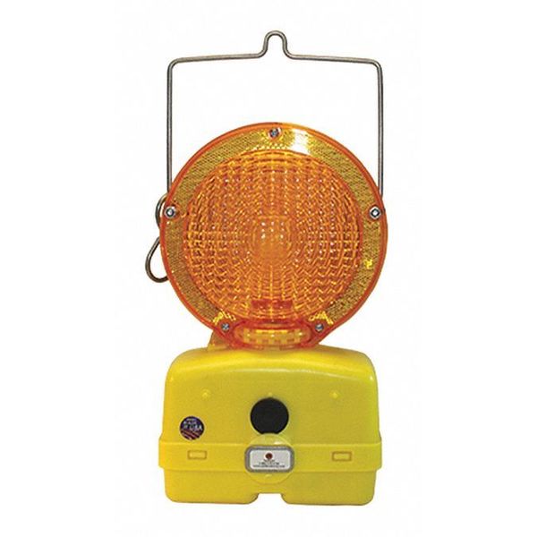 Bidirectional 6V Barricade Light, Amber