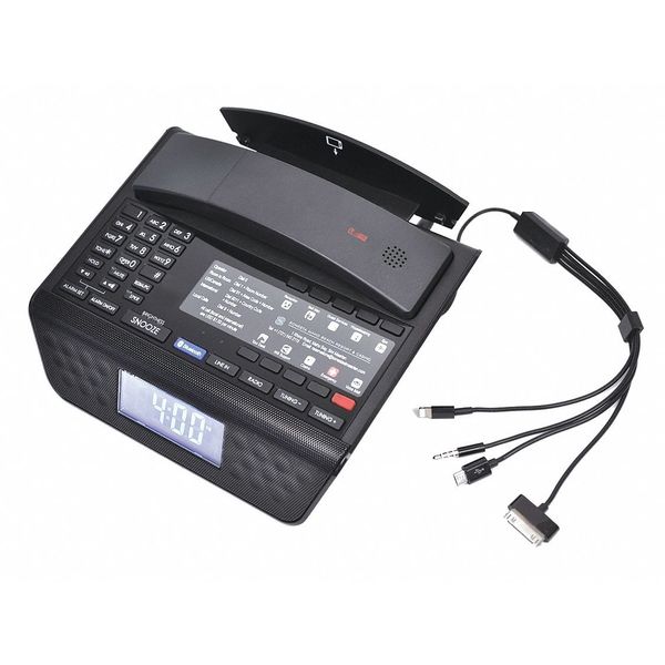 Guestroom Device, Intgrtd, 10 Button, Blck