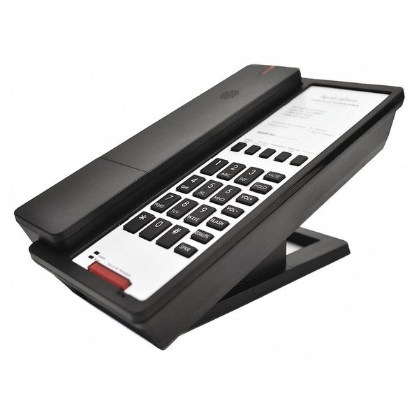 Speakerphone, Sngl Line, Crdlss, 5 Bttn, Blk