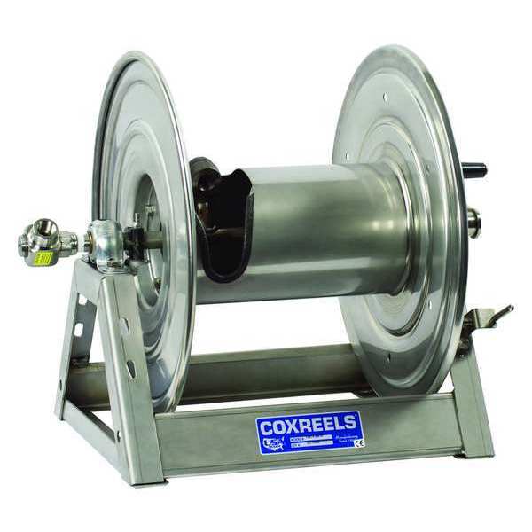 Hose Reel, Hand Crank, 1/2 in (F)NPT, 100ft