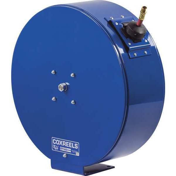 Spring Return Hose Reel, 1/2 in Hose Dia., 25 ft Length, 300 psi