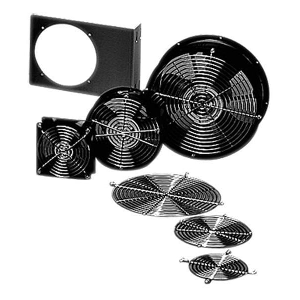 Standard Round Axial Fan, Round, 115V AC, 1140 cfm, 6.77