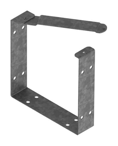 U-Connector, Comm, Steel, 6in. H x 6in. L