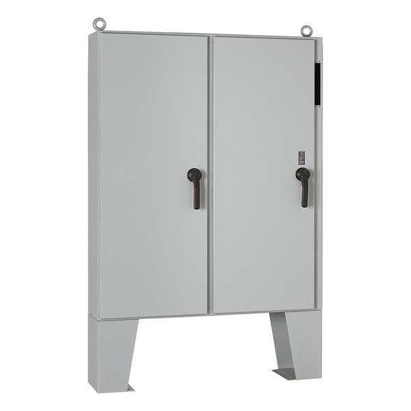 NEMA 12 60.13 in H x 61.75 in W x 12.12 in D Floor Mount Enclosure
