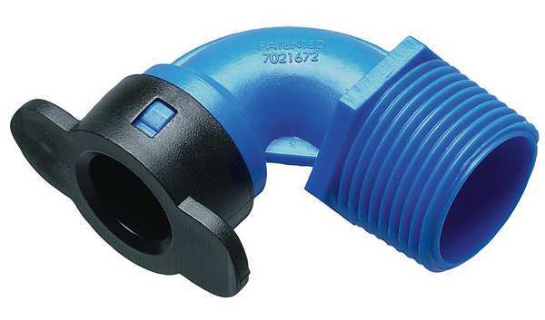 Elbow, 1/2 in. Tube x 3/4 in. MIPT, 80 psi