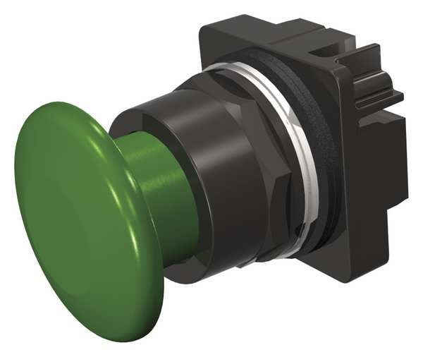 Push Button operator, 30 mm, Green